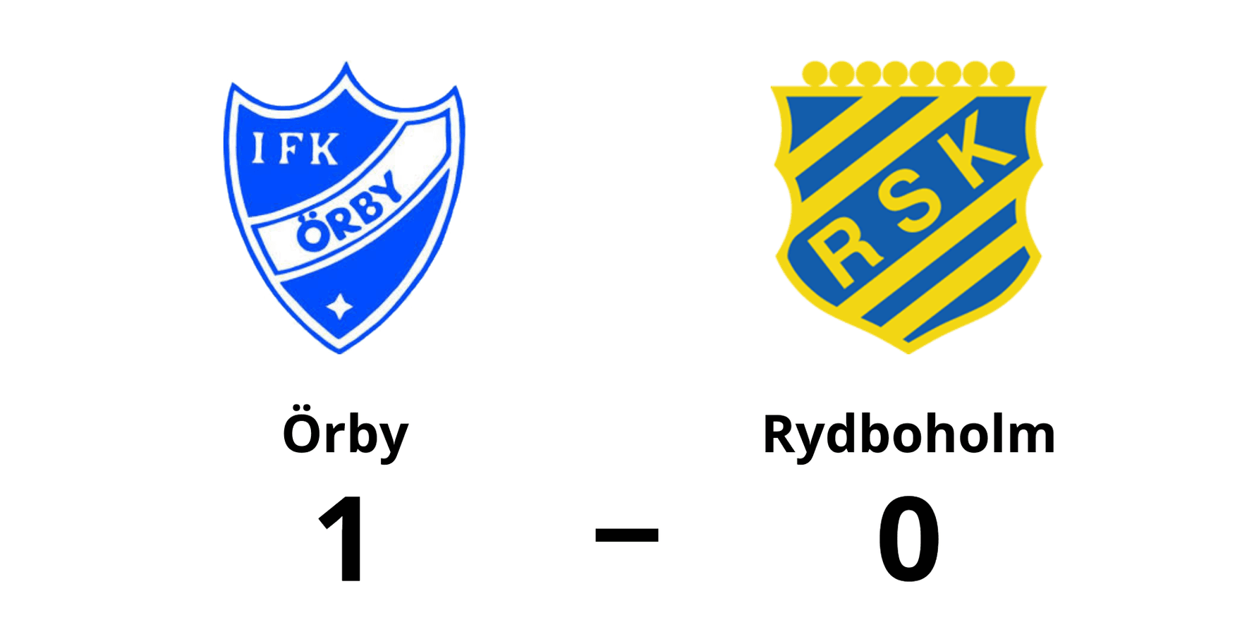 IFK Örby vann mot Rydboholms SK