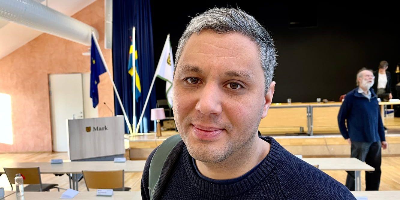 Yasin Abbes (S), politiker i Marks kommun. 