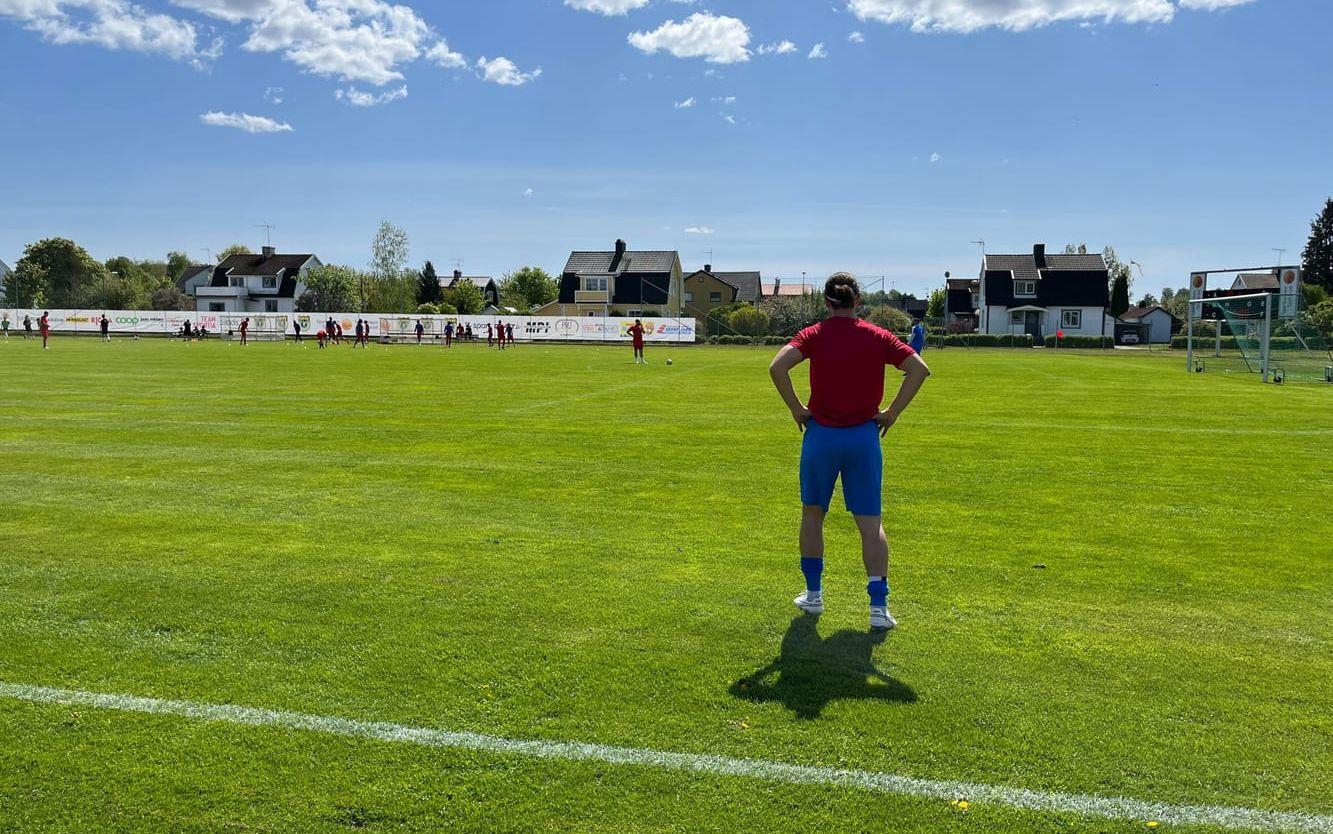 Matchdag på Vävarevallen.