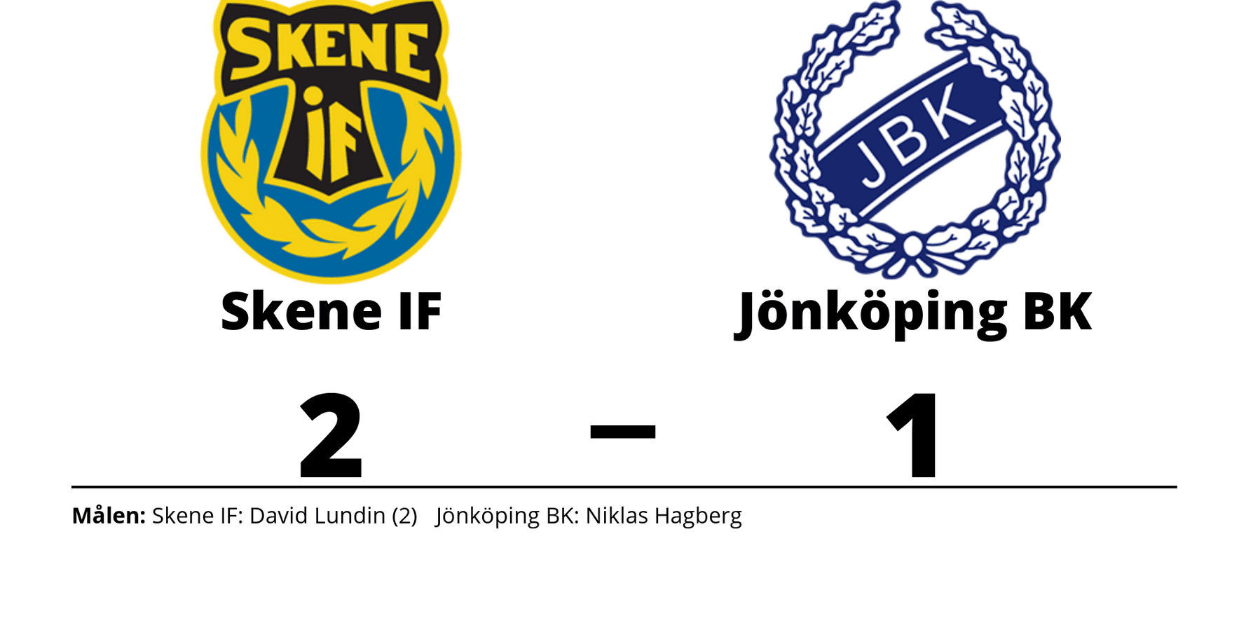 Skene IF vann mot Jönköpings BK fotboll