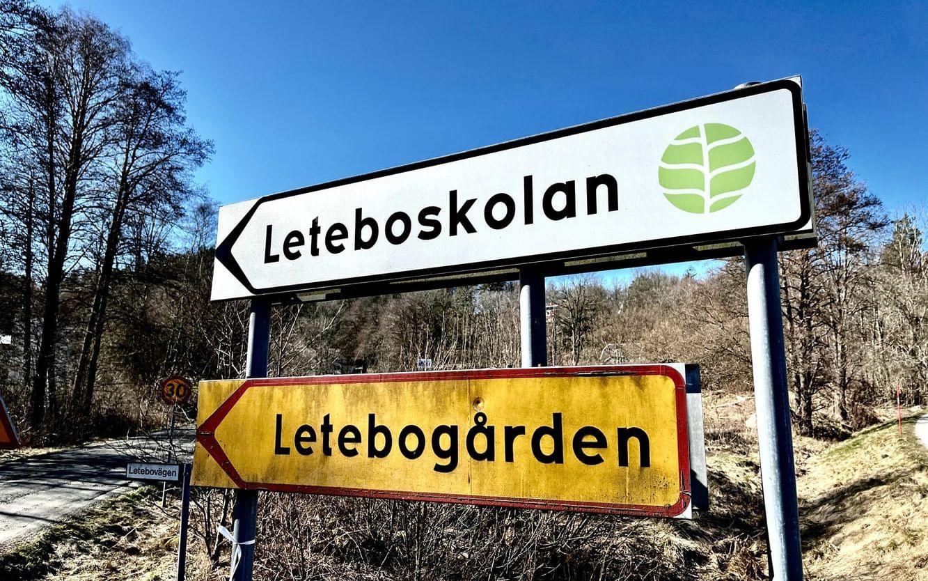 Leteboskolan utanför Horred.