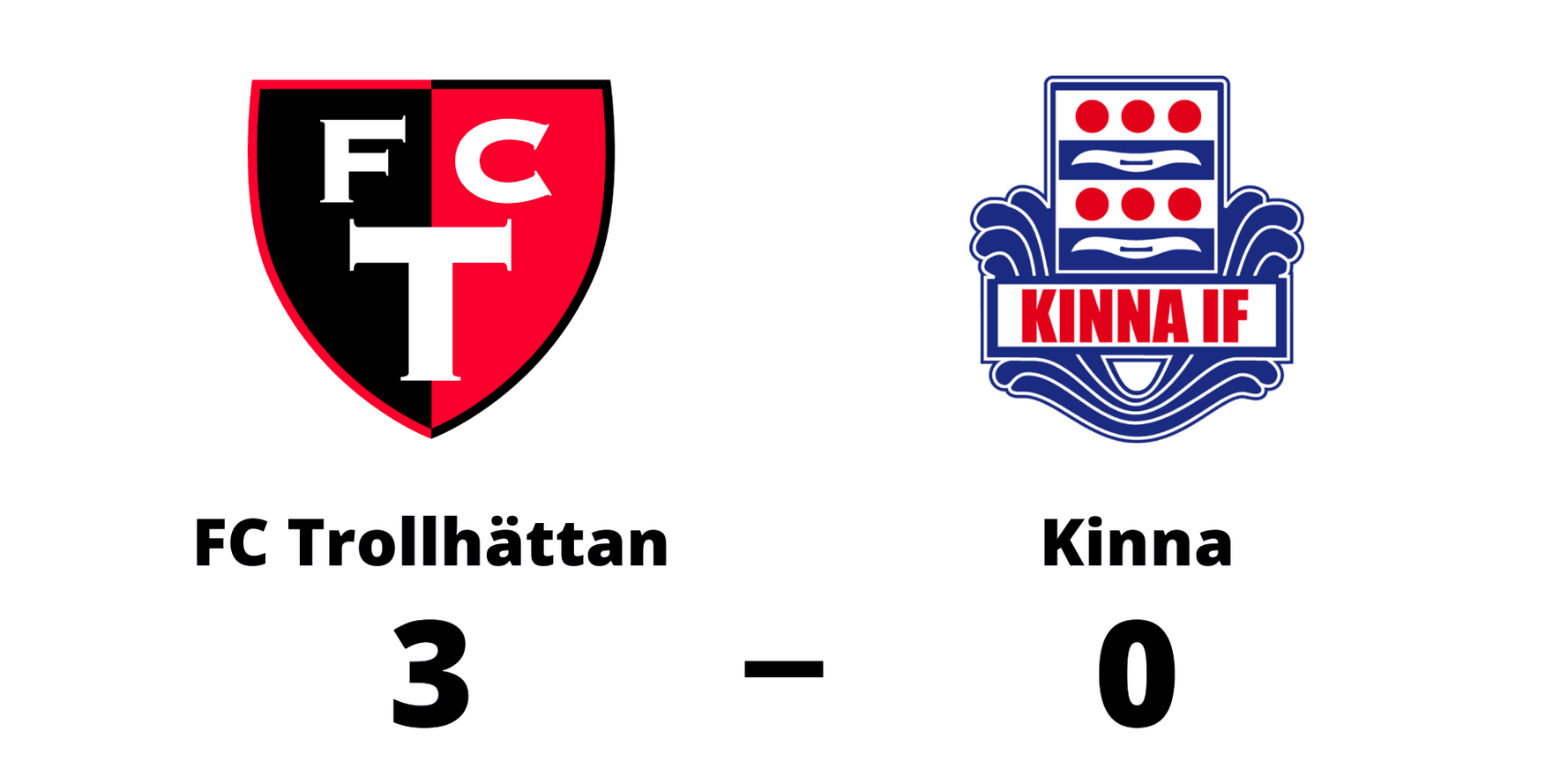 FC Trollhättan P19 vann mot Kinna IF