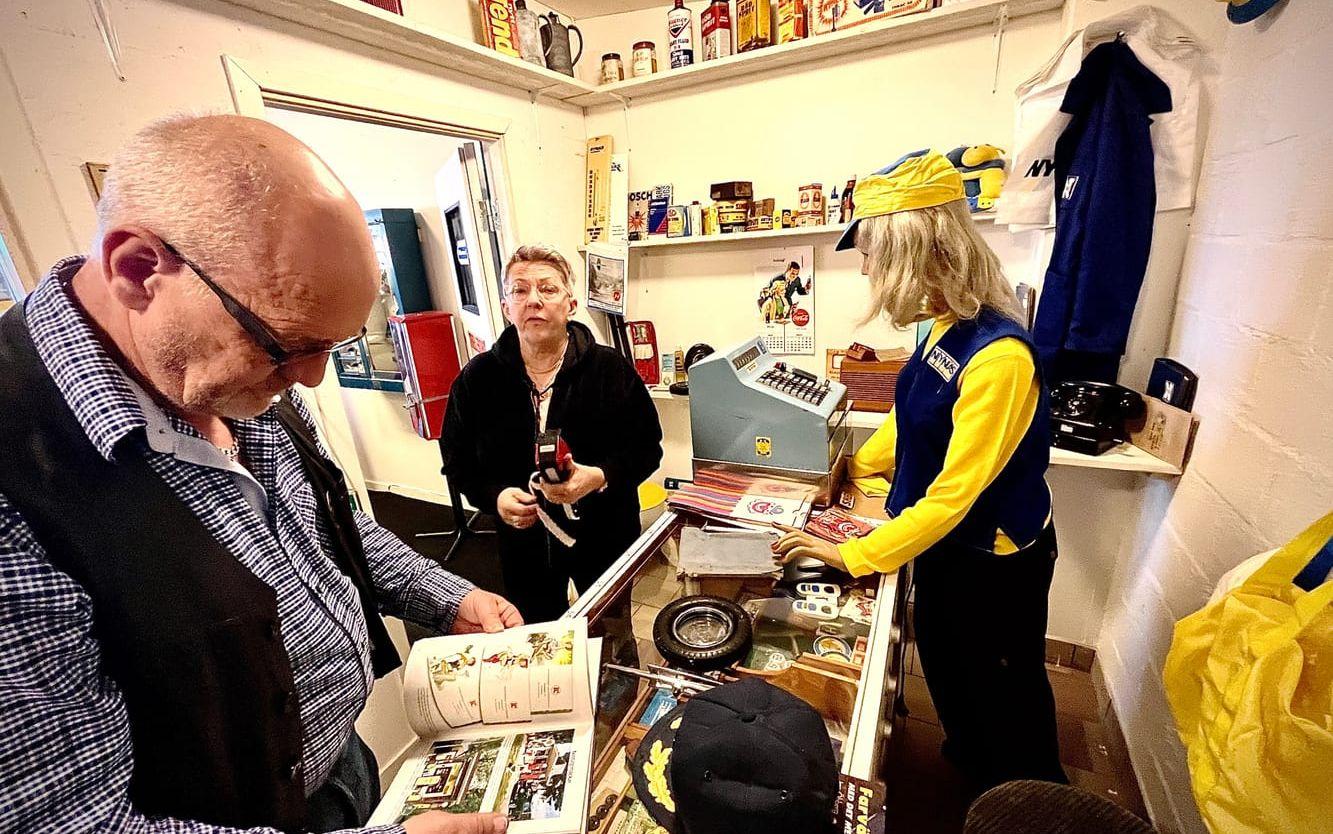 Börje & Lillemor Sandh driver en retrobutik i Fotskäl. 