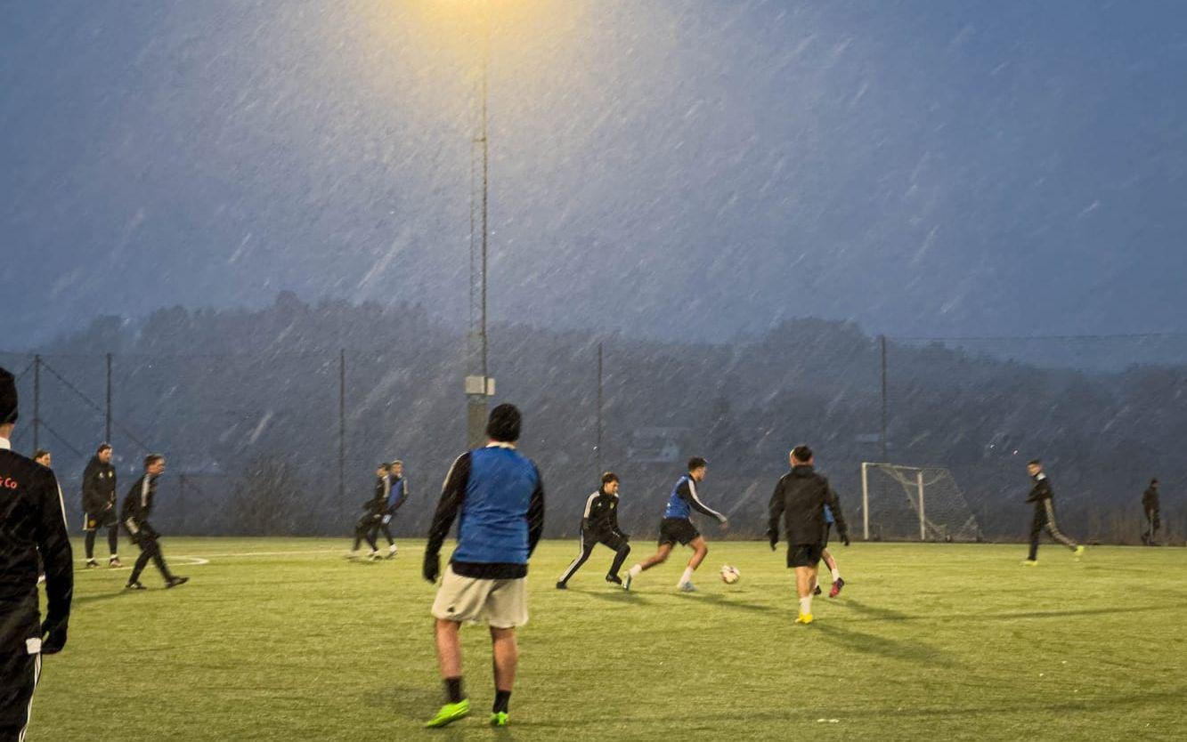 Skene IF träningsmatch inför uppstart i division 3.